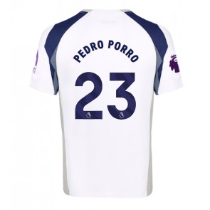 Lacne Muži Futbalové dres Tottenham Hotspur Pedro Porro #23 2025-26 Krátky Rukáv - Domáci